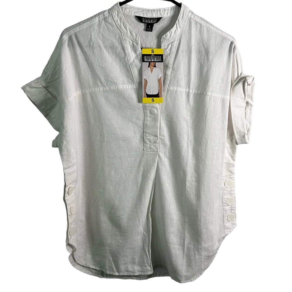 Nicole Miller women’s small v neck blouse